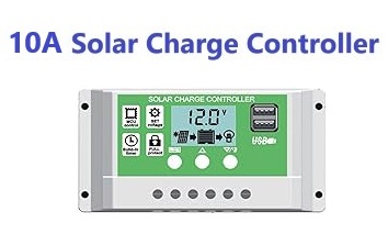 ‫pwm solar charger شارژر خورشیدی کونترول شارژ خورشیدی شارژ باتری اسیدی