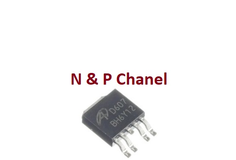 aod607 n-chanel p-chanel nchanel pchanel to-252-4l d-pak
