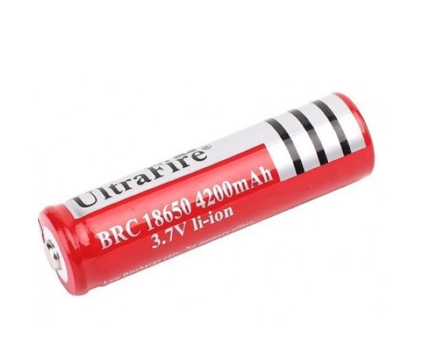 ‫باتری لیتیومی 3.7 ولت شارژی,,باتری لیتیومی 4.2 ولت قابل شارژ 18650 UltraFire18650 Ultra Fire