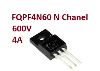 fqpf4n60 , mosfet n-chanel nchaneln