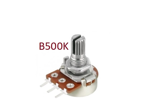 ‫ولوم500کیلو ولوم 500 کیلو 500K Ohm 504 Trimpot Potentiometer / Variable Resistor پتانسیومتر
