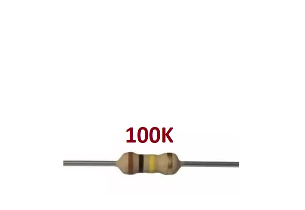 ‫, مقاومت100کیلو , 100ko , 100k, 1/4w,100k1/4w ,250mw,250 mw