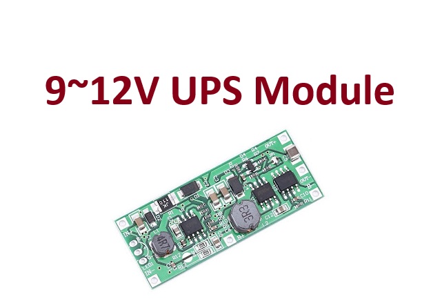 12v Power Supply, Battery Charging UPS Board Phenolic Resin Uninterruptibl UPS Module for Switches(9