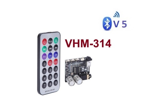 ماژول VHM314V2 گیرنده بلوتوث صوتی استریو stereo audio reciver bluetooth