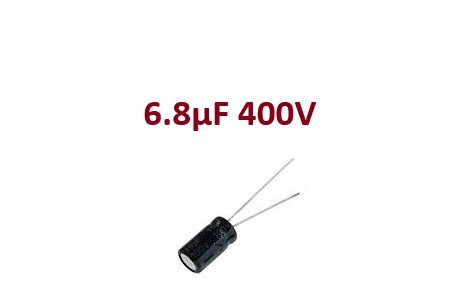 ‫میکروفاراد میکرو فاراد نانو ف,capacitor,6.8microfarad 400v ,6.8microfarad400v,6.8mf 400v ,6.8mf400v,