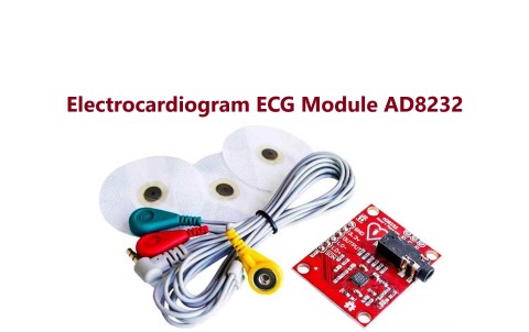 ecg electrocardiogram ad8232 module ماژول سنسور ضربان قلب