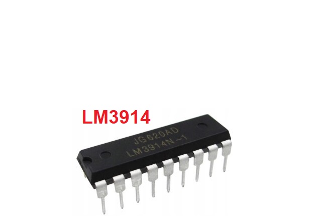 ‫LM3914 Dot/Bar Display Driver , lm3914 ,lm 3914,آیسی,ای سی , آی سی ic 3914,ic3914