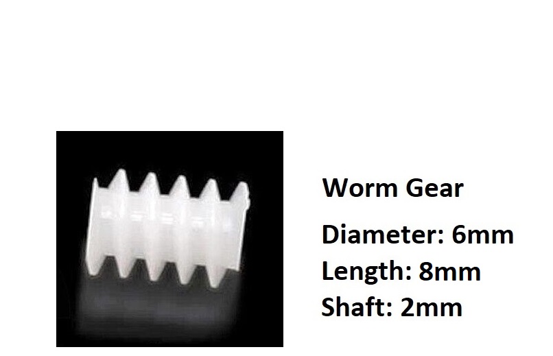 ‫چرخدندهسرموتور اسباببازی چرخ دنده سر موتور ماشین کنترولی wormgear worm gear