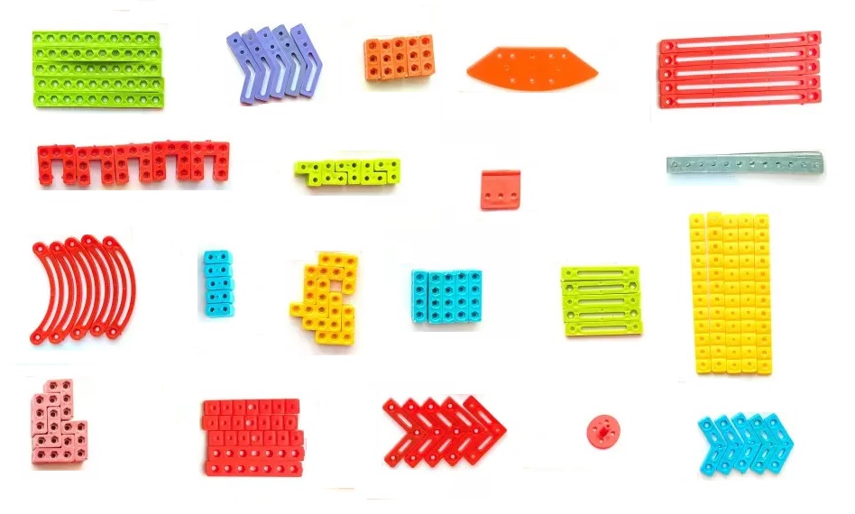 ‫سازه های پلاستیکی و فلزی و شاسی ها برای ساخت رباتها و ماشینها