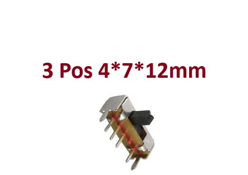 ‫کلید کشویی مینی کلید 3 پایه,مینی سویچ 5 پین , 3pin btm switch , کلید راکر ,سوییچ ,کلید مینیاتوری