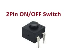 ‫Flashlight Switch Self Locking Patch Type Push Button Switch,کلید راکر ,سوییچ ,سویچ,کیلید,فشاری