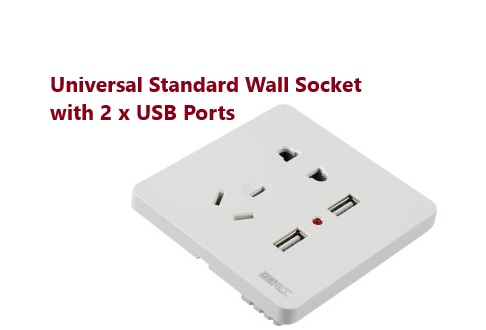 ‫پریز برق شارژر دار , شارژر موبایل , شارژر یواسبی , پریز شارژر دار , usb charger
